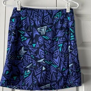 Patagonia A-Line Skirt in Blue and Green